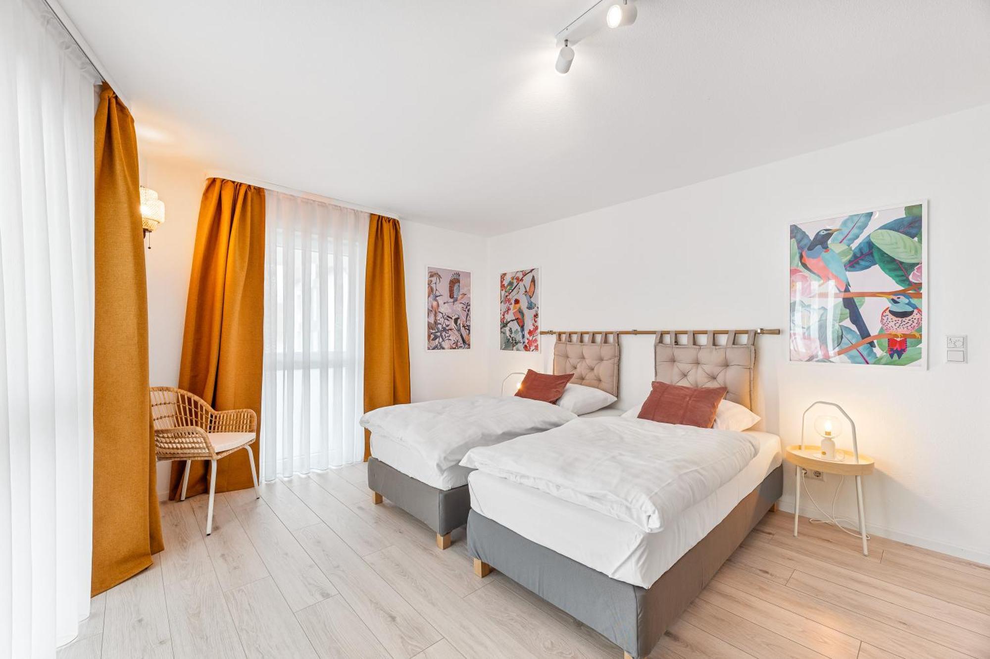 Design-Apartment - Kueche - Parken - Zentral 라인펠덴에흐터딘겐 외부 사진
