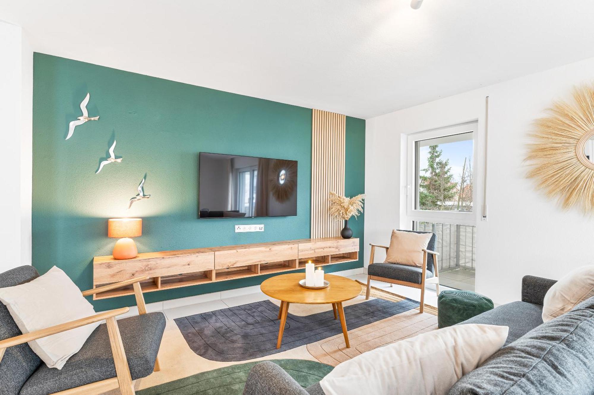 Design-Apartment - Kueche - Parken - Zentral 라인펠덴에흐터딘겐 외부 사진