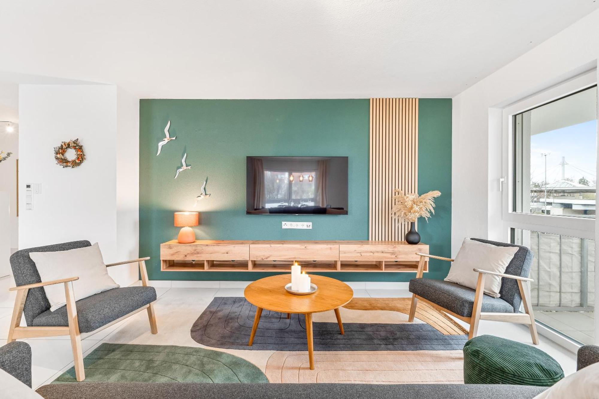 Design-Apartment - Kueche - Parken - Zentral 라인펠덴에흐터딘겐 외부 사진