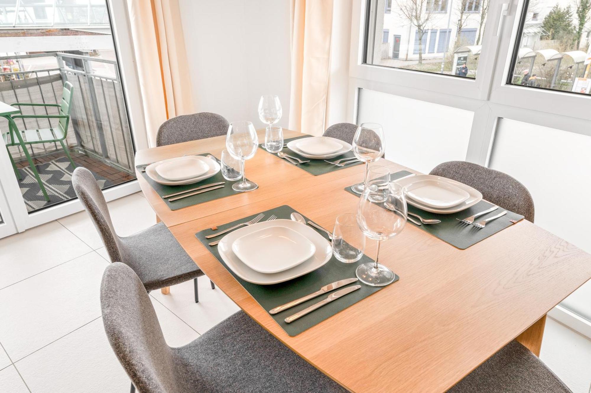 Design-Apartment - Kueche - Parken - Zentral 라인펠덴에흐터딘겐 외부 사진