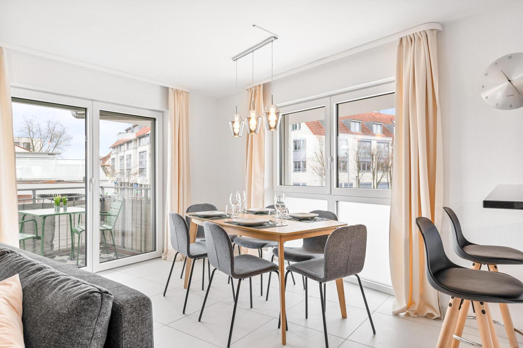 Design-Apartment - Kueche - Parken - Zentral 라인펠덴에흐터딘겐 외부 사진